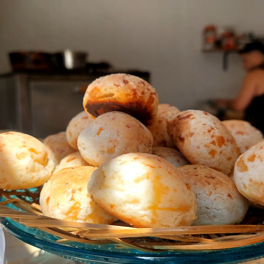 Pães de queijo; imagem ilustrativa